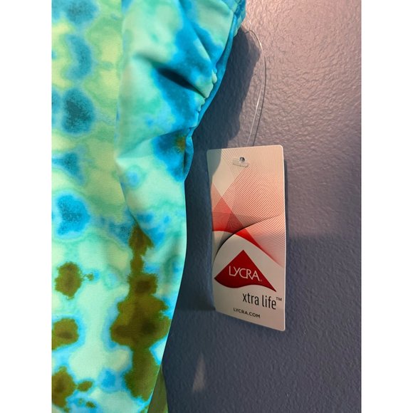 Land’s End Women’s One Piece Tie Dye Bathing Suit Size 4 NWT Lycra‎ - Picture 4 of 8